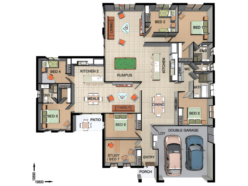 House  plans  with granny flat attached Home  design  and style  House  plans  with granny flat attached Home  design  and style
